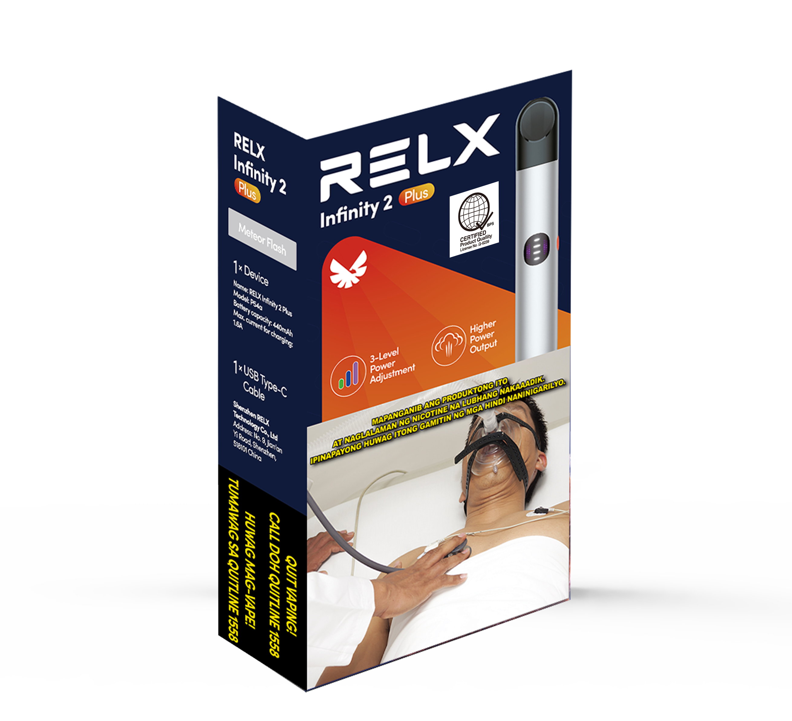 RELX Infinity 2 Plus Device - Meteor Flash