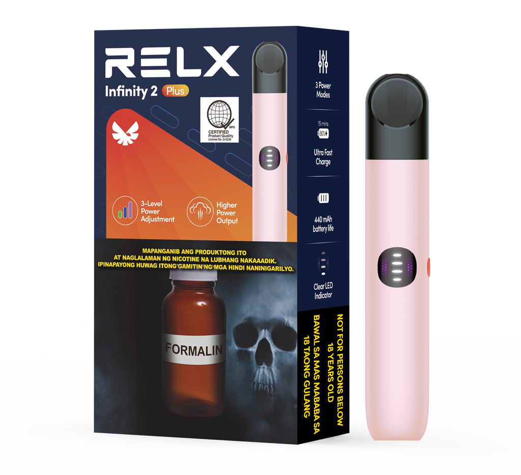 RELX Infinity 2 Plus Device - Rose Gold