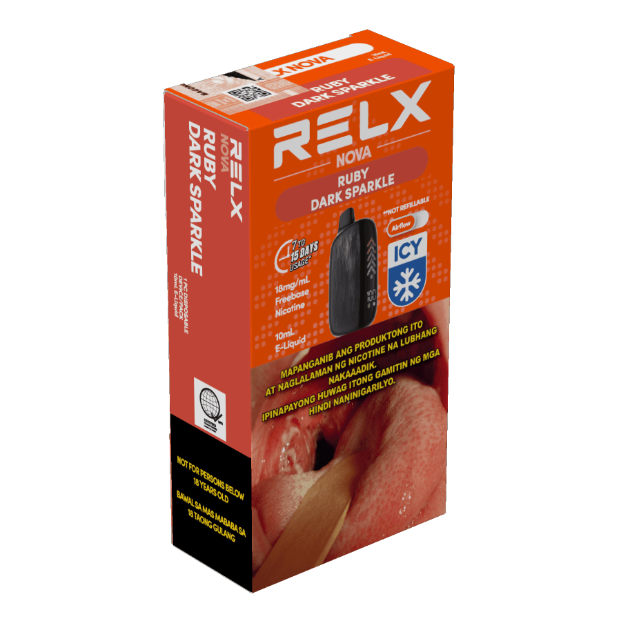 RELX NOVA 15000 Device Ruby Dark Sparkle