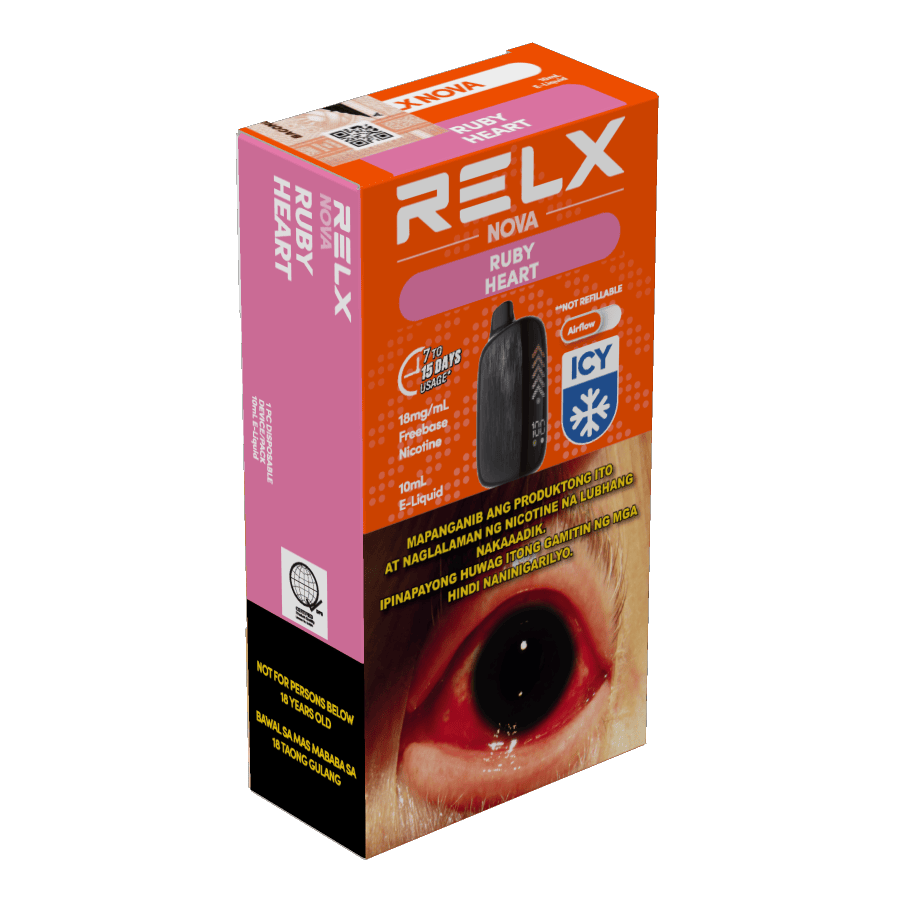 Ruby Heart Box Relx RELX NOVA – ExpressPuff