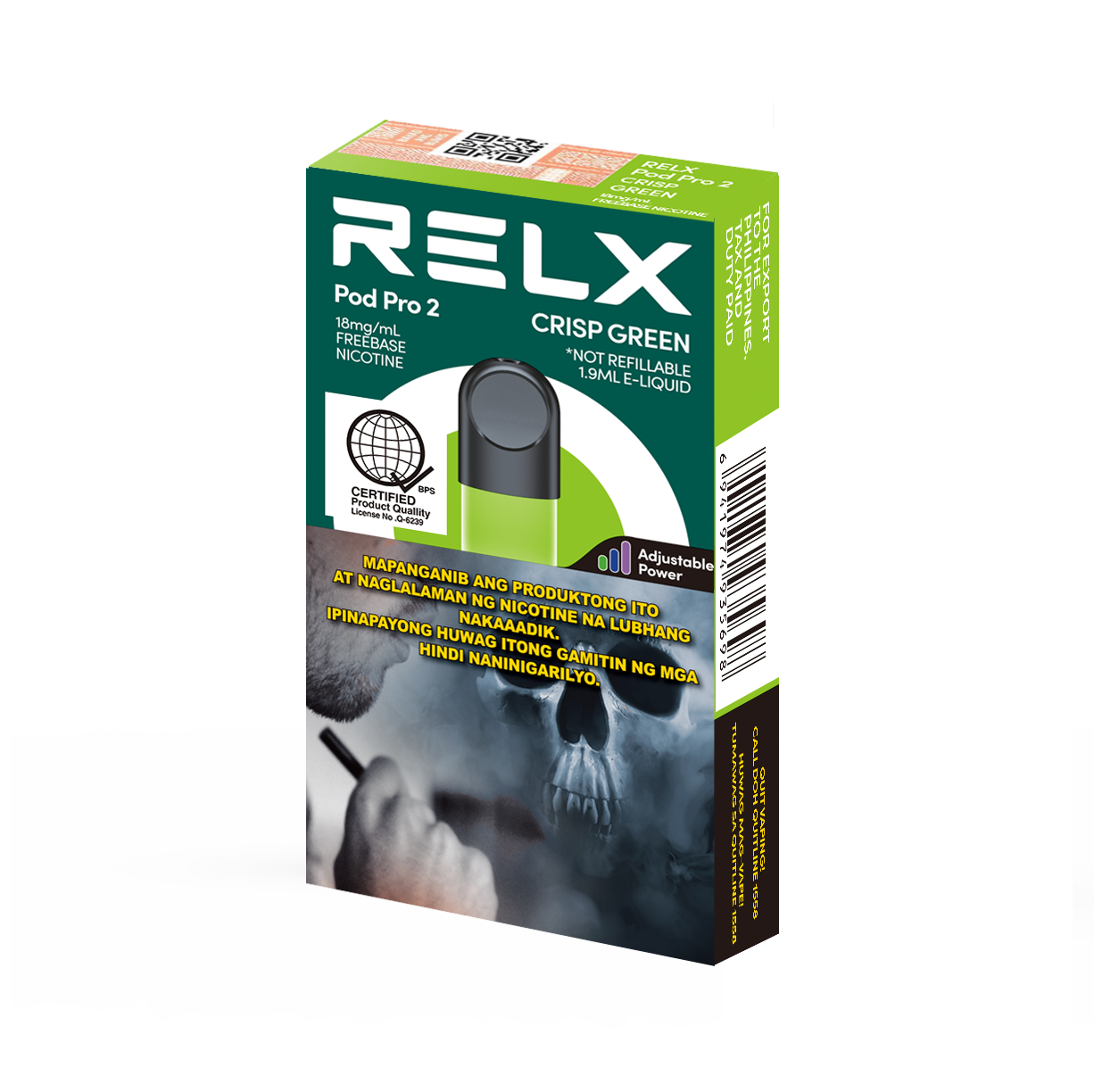 RELX Pod Pro 2 - Crisp Green