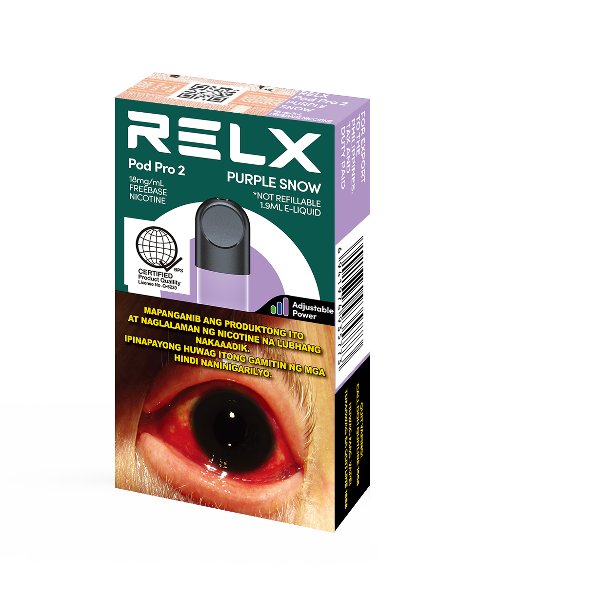 RELX Pod Pro 2 - Purple Snow