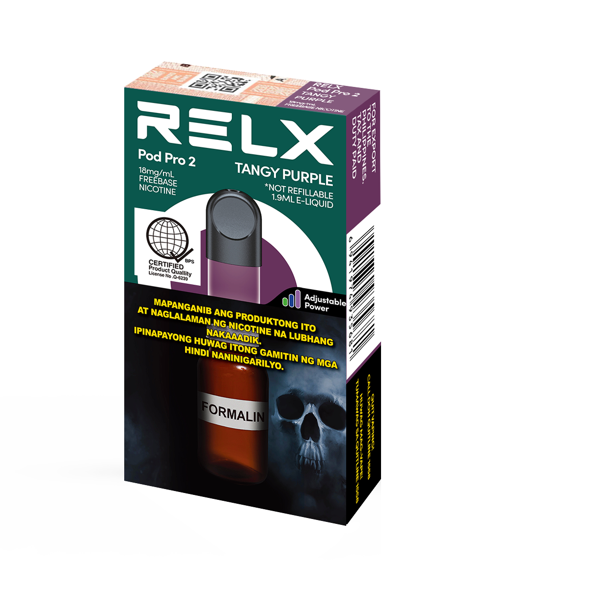 RELX Pod Pro 2 - Tangy Purple