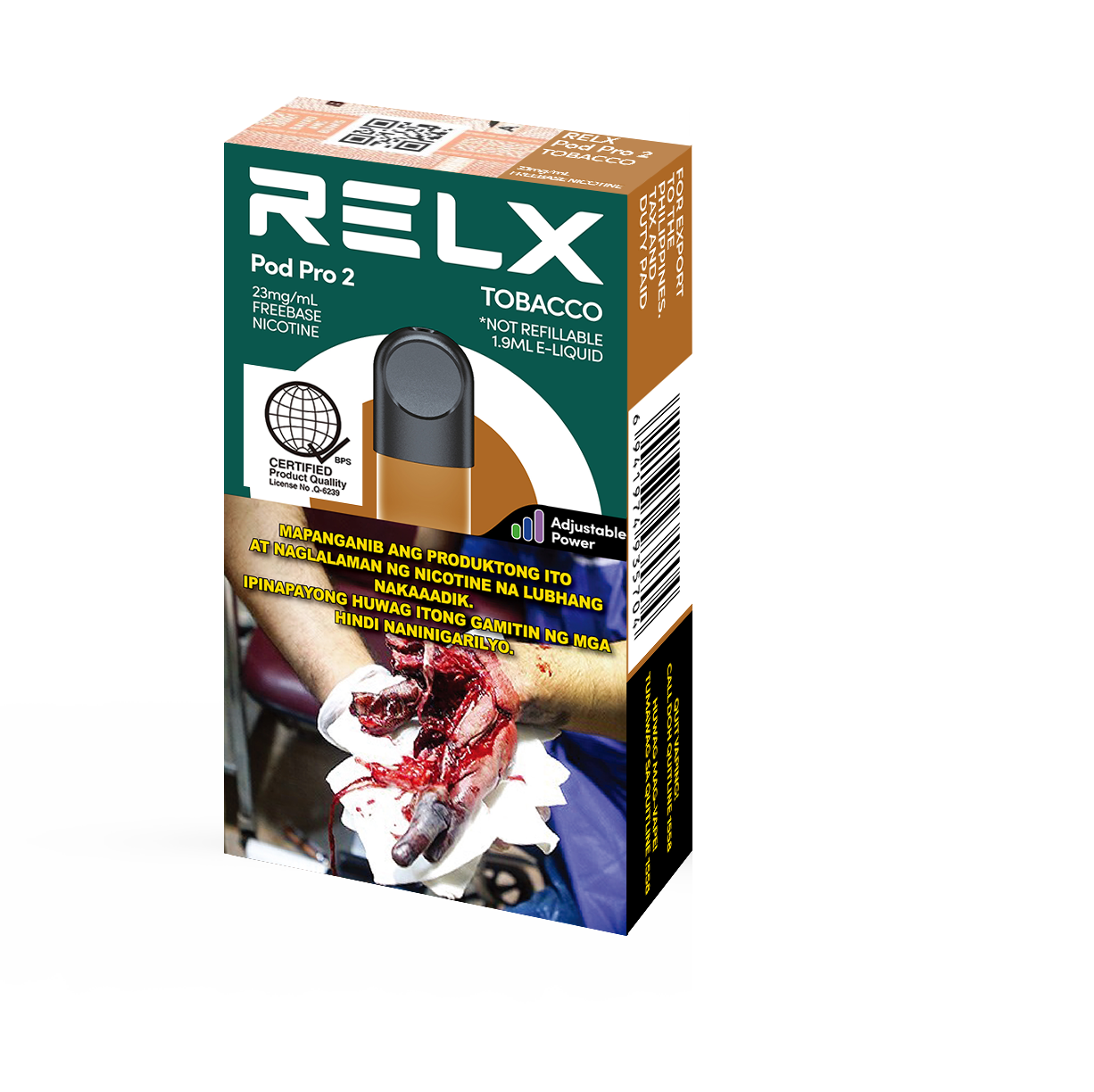 RELX Pod Pro 2 - Tobacco