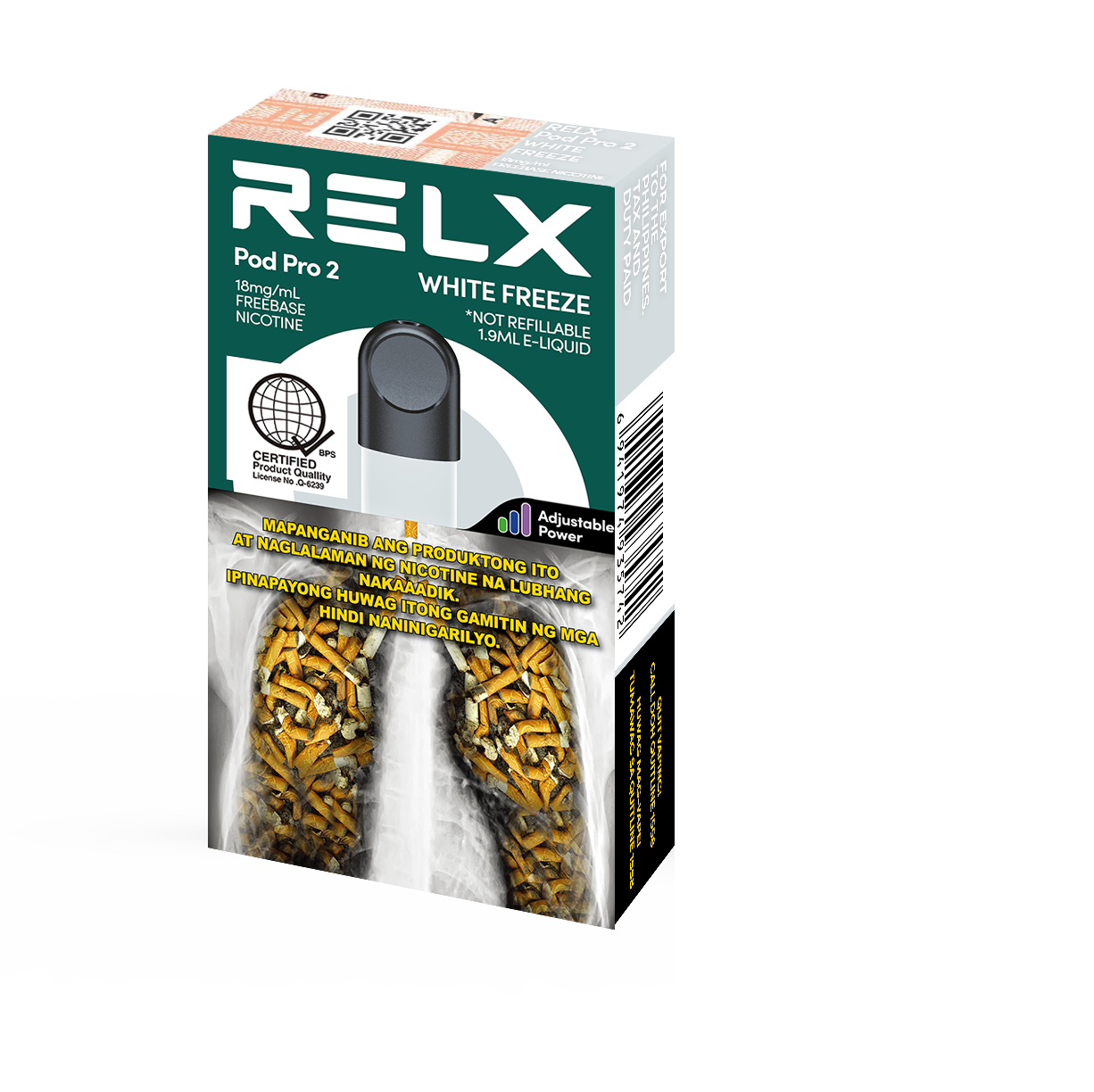 RELX Pod Pro 2 -  White Freeze