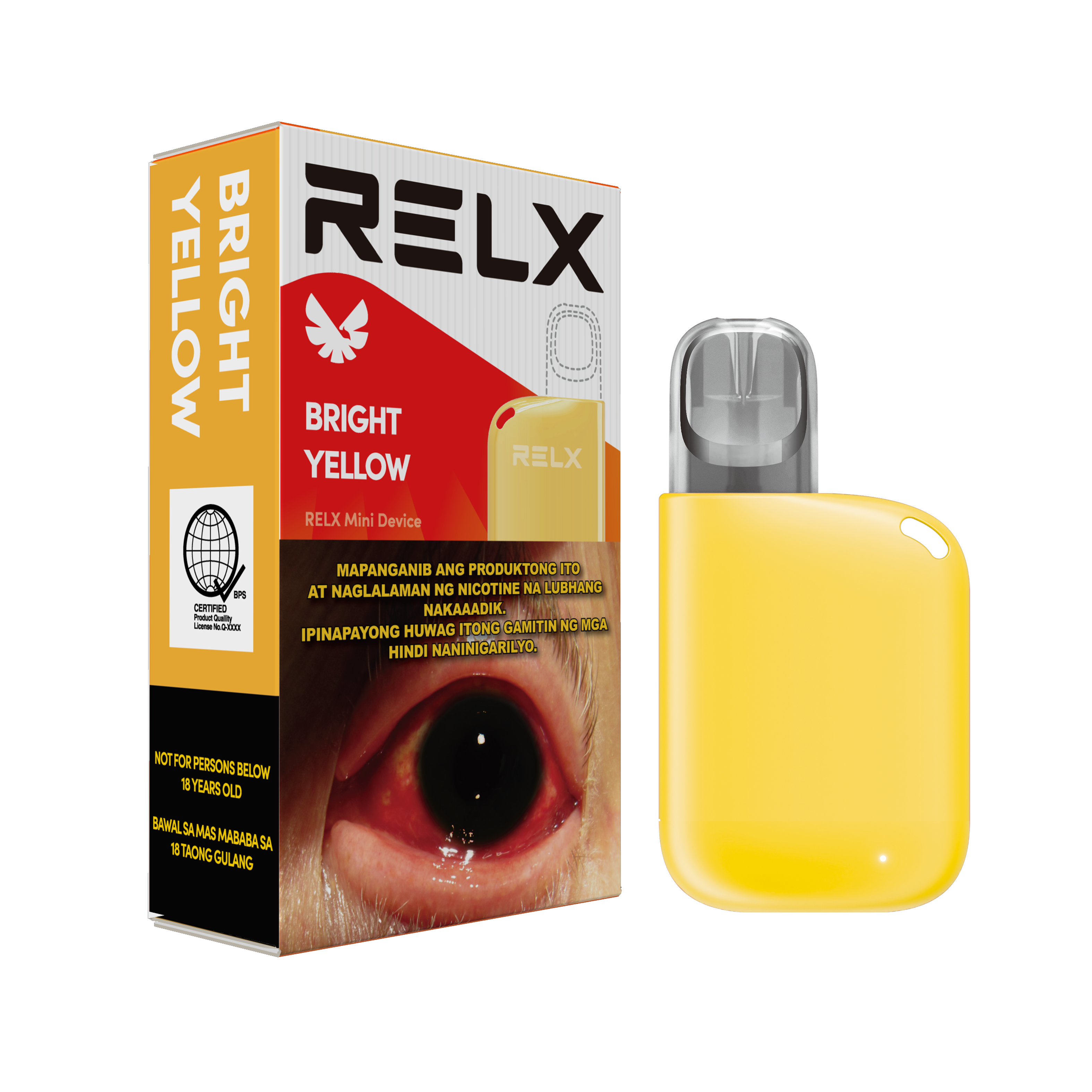 RELX Mini Device Bright Yellow