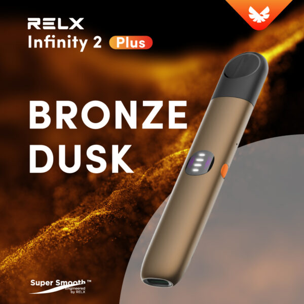 RELX Infinity 2 Plus Device - Bronze Dusk
